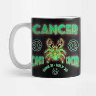 Cancer 6a Black Mug